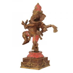 Soška Ganesh kov 32 cm červený bronz | SoNo spol. s r.o.