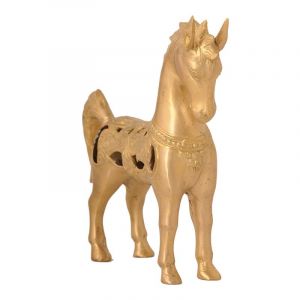Soška Kůň kov 18 cm bronz