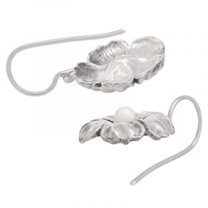 Stříbrné náušnice s pravou perlou Ag 6,5 g květ | SoNo spol. s r.o.