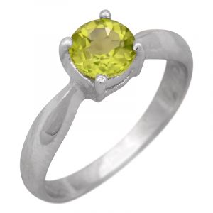 ShopBOB stříbrný prsten s olivínem Ag 2,4 g - 53 | SoNo spol. s r.o.