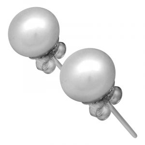 Stříbrné náušnice s pravou perlou Ag 1,8 g | SoNo spol. s r.o.