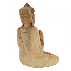 Soška Buddha dřevo 20 cm sv Vitarka | SoNo spol. s r.o.