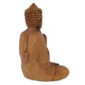 Soška Buddha dřevo 20 cm tm Namaskara | SoNo spol. s r.o.