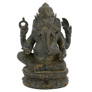 Socha Ganesh kov 20 cm Barong bronz
