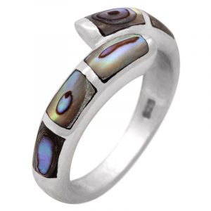 ShopBOB stříbrný prsten s perletí paua Ag 4,8 g II - 56 | SoNo spol. s r.o.