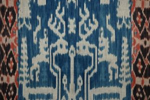 Ikat Sumba přehoz, tkaná textilie 256 x 110 cm | SoNo spol. s r.o.
