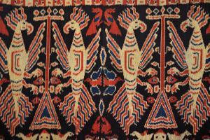 Ikat Sumba přehoz, tkaná textilie 258 x 112 cm III | SoNo spol. s r.o.
