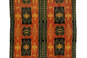 Ikat Sumba přehoz, tkaná textilie 260 x 120 cm | SoNo spol. s r.o.