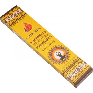 Ayurvedic Meditation indické vonné tyčinky 15 ks