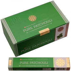 Karton Garden Fresh Pure Patchouli indické vonné tyčinky 12 krabiček. Množstevní sleva.