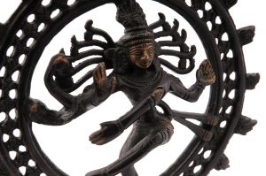 Kovová Shiva Nataraja 24 cm mosaz patina | SoNo spol. s r.o.