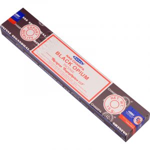 Satya Black Opium indické vonné tyčinky 15 g