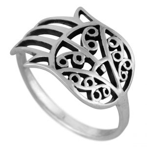 Stříbrný prsten Ag 1,9 g Ruka Fátimy | SoNo spol. s r.o.