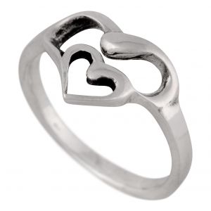 Stříbrný prsten Ag 1,7 g Milenci, Lovers - 56 | SoNo spol. s r.o.