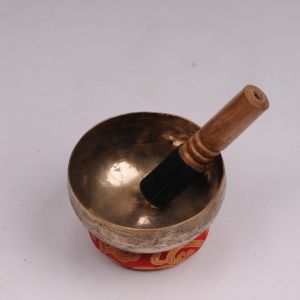 Tibetská mísa 210 g - průměr 11,5 cm ručně tepaná, tón B, s paličkou v ceně | SoNo spol. s r.o.