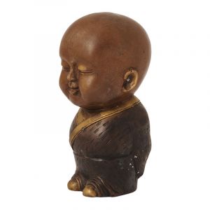 Soška Buddhistický mnich kov 17 cm bronz | SoNo spol. s r.o.