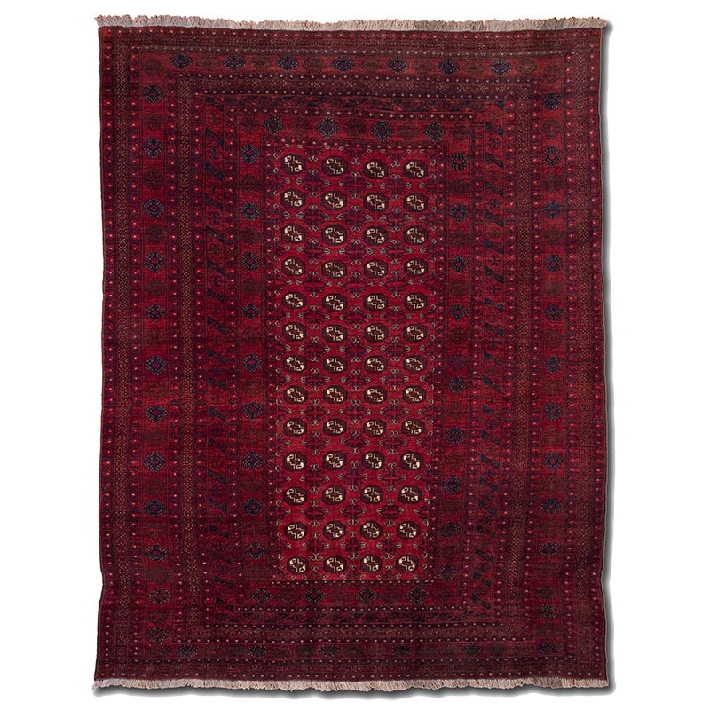 Turkmenský, ručně vázaný orientální koberec Daulatabád Turkmen Mauri 283 x 218 cm | SoNo spol. s r.o.