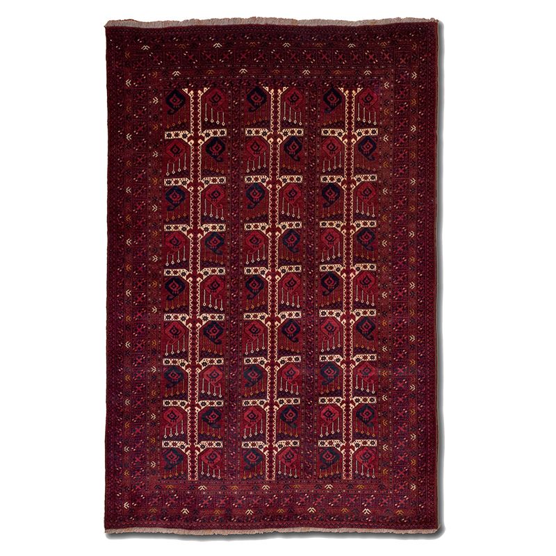 Turkmenský, ručně vázaný orientální koberec Kolok nebo Bagača Turkmen 247 x 162 cm | SoNo spol. s r.o.