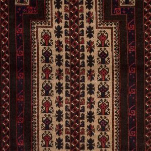 Orientální koberec Modlitební Baluch Kaudani 146 x 89 cm | SoNo spol. s r.o.