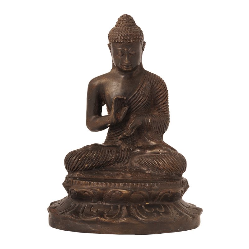 Soška Buddha kov 16 cm I bronz | SoNo spol. s r.o.
