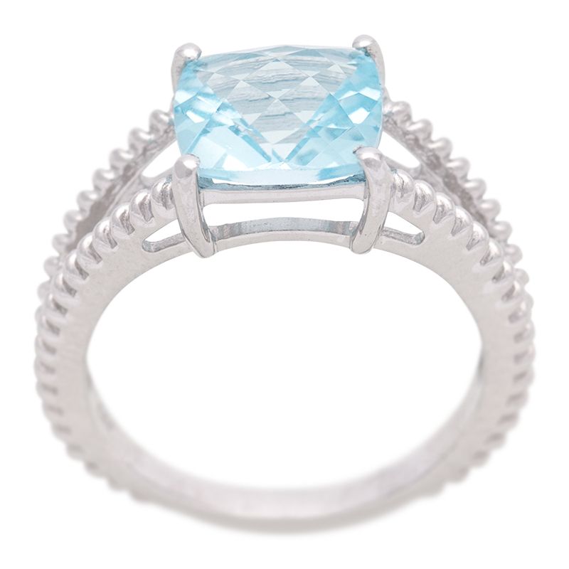 Stříbrný prsten s Sky Blue topazem Ag 3,9 g - | SoNo spol. s r.o.