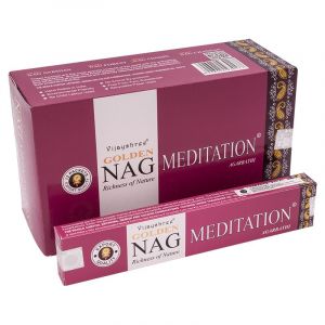 Vijayshree Golden Nag Meditation indické vonné tyčinky 15 g | SoNo spol. s r.o.