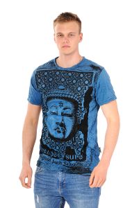 Pánské tričko Sure Buddha modré | SoNo spol. s r.o.
