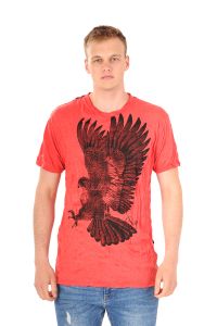 Pánské tričko Sure Orel červené | L, XL