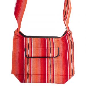 Bavlněná taška přes rameno tkaná barevná 25 x 35 cm A | SoNo spol. s r.o.