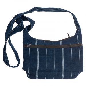 Dámská bavlněná taška přes rameno vyšívaná barevná 23 x 30 cm A | SoNo spol. s r.o.