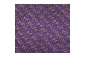 Hedvábný šátek 120 x 110 cm Jogini fialový | SoNo spol. s r.o.