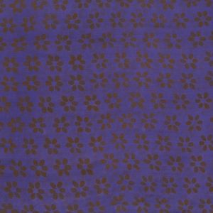 Hedvábný šátek 150 x 50 cm Květy fialový šifon | SoNo spol. s r.o.