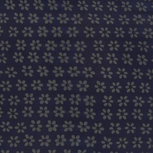 Hedvábný šátek 150 x 50 cm Květy modrý šifon | SoNo spol. s r.o.