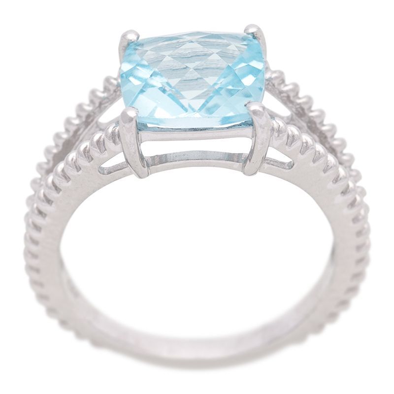 Stříbrný prsten s Sky Blue topazem Ag 3,9 g | SoNo spol. s r.o.
