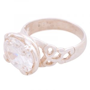 ShopBOB stříbrný prsten se zirkonem Ag 7,7 g - 56 | SoNo spol. s r.o.
