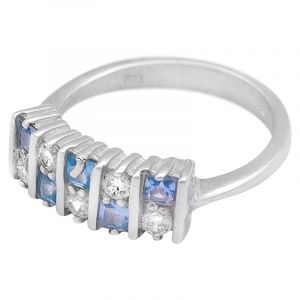 ShopBOB stříbrný prsten se zirkony Ag 4,1 g | SoNo spol. s r.o.