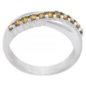 ShopBOB stříbrný prsten se zirkony Ag 4,6 g - 59 | SoNo spol. s r.o.