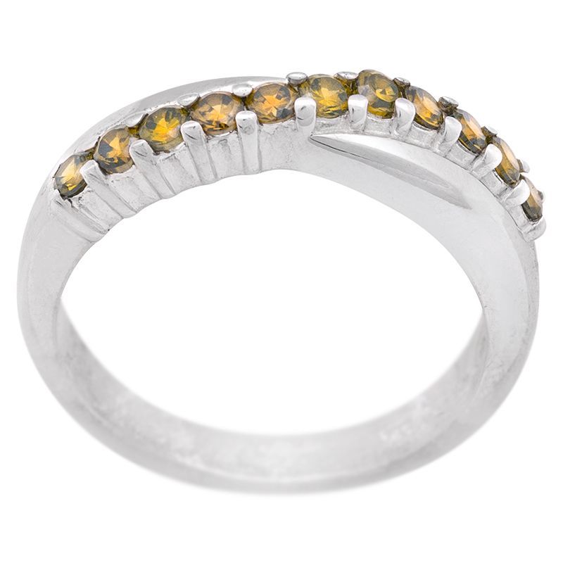 ShopBOB stříbrný prsten se zirkony Ag 4,6 g - 58 | SoNo spol. s r.o.