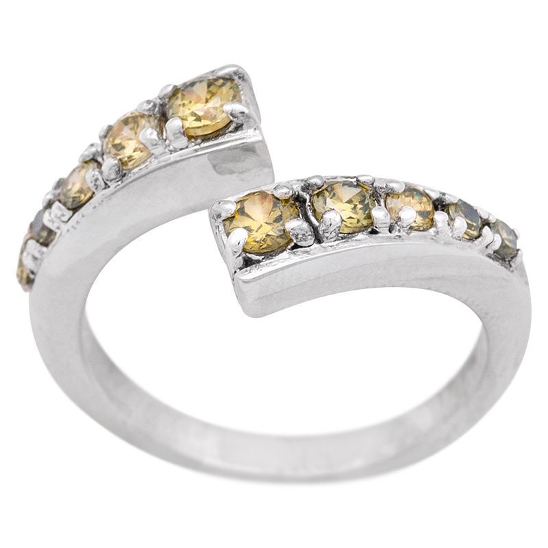 ShopBOB stříbrný prsten se zirkony Ag 5,4 g open - 57 | SoNo spol. s r.o.
