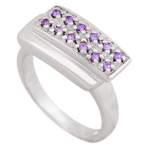 ShopBOB stříbrný prsten se zirkony Ag 6,3 g - 57 | SoNo spol. s r.o.